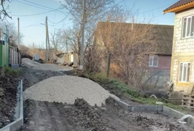 В Чадыр-Лунге ремонтируют пер. Тургенева
