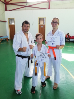 Юлиана и Святослав Виноградовы стали призерами онлайн соревнований по ката