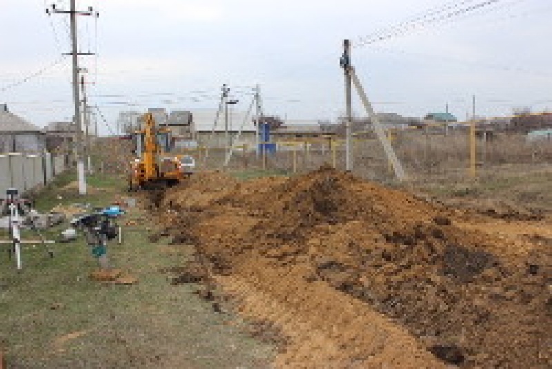 Началось строительство канализационных сетей в микрорайоне Шефтеллик
