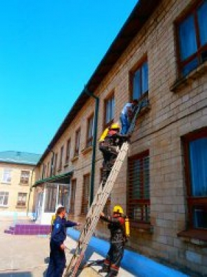 В лицее им. Мошкова проведены учения по гражданской защите