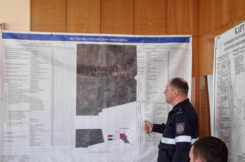 В примарии Чадыр-Лунги состоялось заседание комиссии по чрезвычайным ситуациям