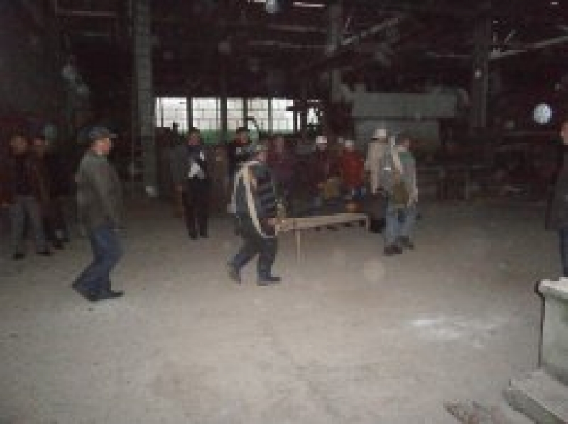 В АО "Техцентр" спасали людей