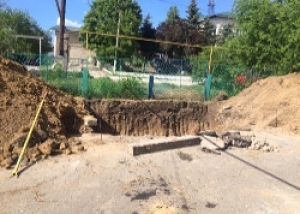 В детском саду № 4 идет строительство новой котельной