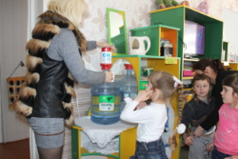 В детских садах Чадыр-Лунги установлены кулеры с водой