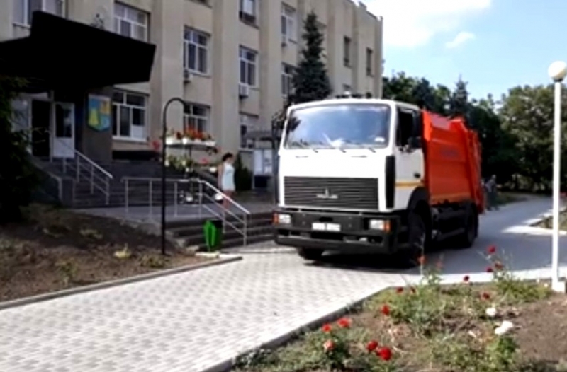 Еще один мусоровоз для Чадыр-Лунги